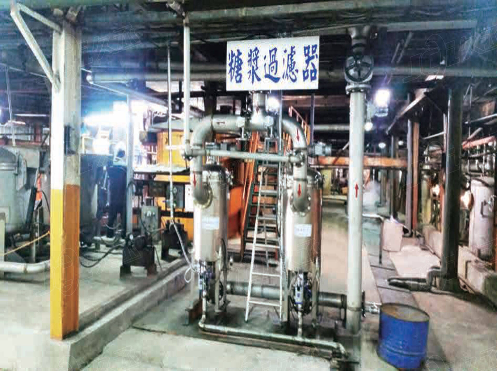 PLC control automatic self cleaning water filter for sea water